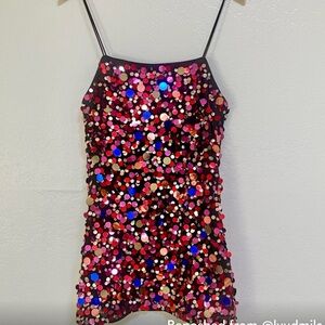 Lovers + Friends Multicolor Mini Dress